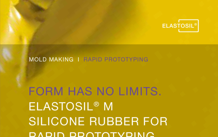 Silicone rubber for rapid prototyping