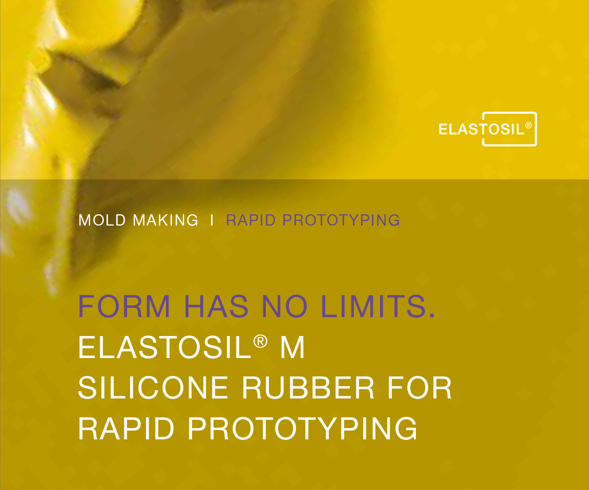 Silicone rubber for rapid prototyping